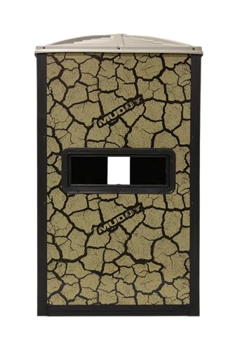 MUDDY Gunner Box Blind Steel Wall Cracked MUD CAMO Multi