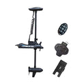 AQUOS HASWING 12V 55LBS 54inch Bow Mount Trolling Motor with Remote & Foot Control Black