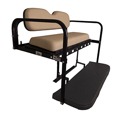 GTW MACH3 Golf Cart Rear Seat Kit for Club Car Precedent Onward Tempo Buff