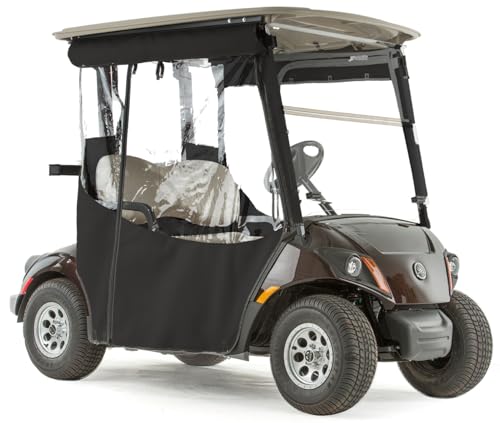 Golf Cart King Pro-Touring Golf Cart Enclosure for Yamaha Drive 2 - Black