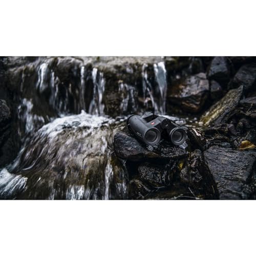 Leica 10x42 Geovid Pro Rangefinder Binoculars with Tripod Adapter, Backpack, Monopod, and Cleaning Kit