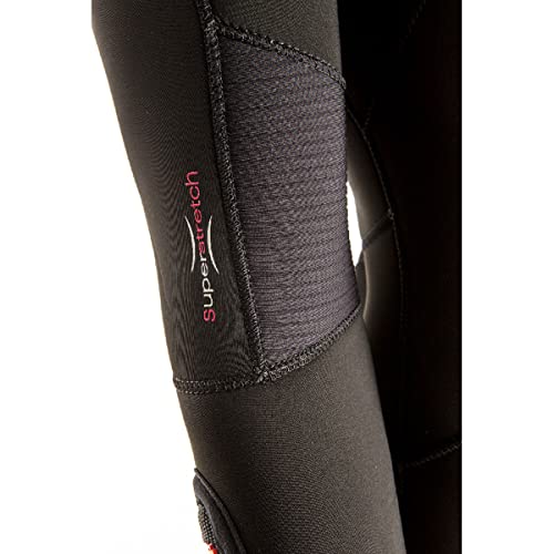 SEAC 5mm Space Men's Full Wetsuit Black