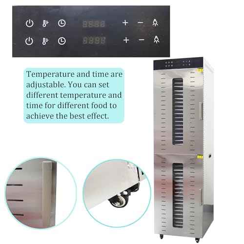 HQHAOTWU 40 Layers Stainless Steel Food Dehydrator Machine