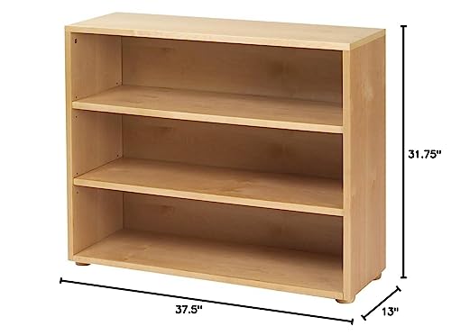 Maxtrix Furniture Kids 3 Shelf Low Bookcase