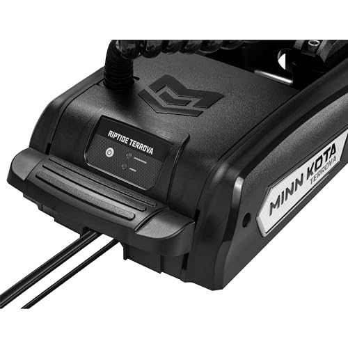 Minn Kota Riptide Terrova 90/115 lb. Thrust Trolling Motor 60" Shaft Wireless Remote Black