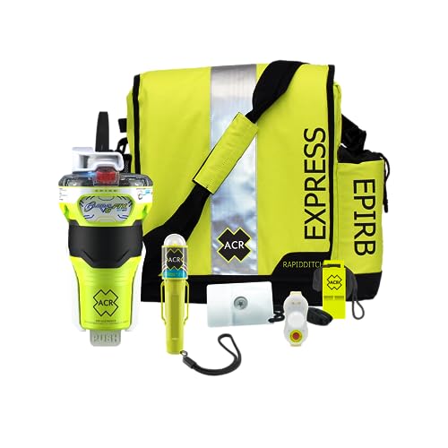 ACR GlobalFix V6 EPIRB Survival Kit with Ditchbag and Signaling Yellow