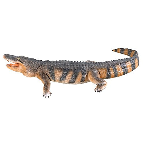 Design Toscano Stalking Swamp Predator Alligator Garden Statue Full Color