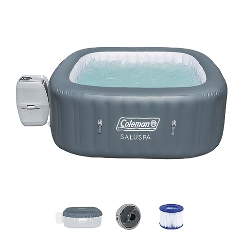 Coleman SaluSpa AirJet Inflatable Hot Tub Gray