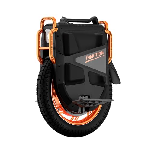 I INMOTION Inmotion V13 Electric Unicycle 22 Inch Self-Balancing EUC with 10000W Motor, 90mm Air Suspension, 124-Mile Range, 87 MPH Speed, 45° Climbing (Challenger)