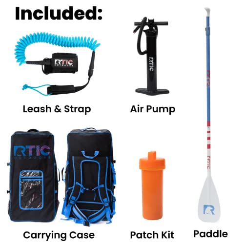 RTIC Inflatable Paddle Board 11' with Accessories Blue Marlin
