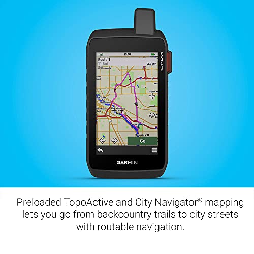 Garmin Montana 750i Rugged Handheld GPS with inReach Satellite Technology and 8MP Camera