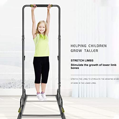 CSDM.AI Fitness Household Horizontal Bars Adjustable Height Pull Up & Dip Station