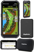 PlayBetter SkyCaddie PRO 5X Handheld Golf GPS Power Bundle Charger & Hard Case