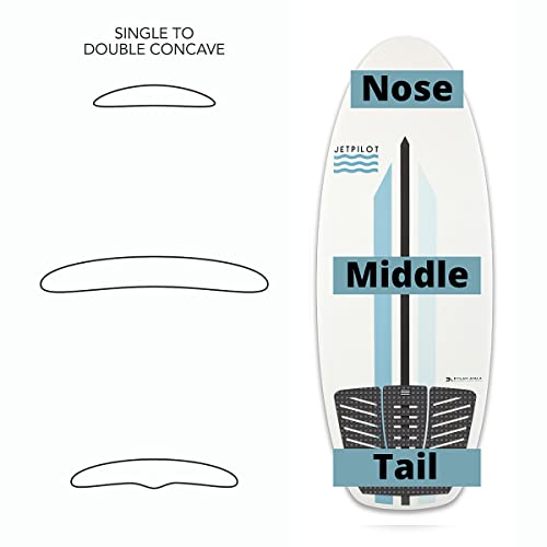 Jet Pilot Dylan Ayala Pro Model Wake Surfboard White