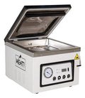 MEAT! Your Maker. Chamber Vacuum Sealer with 12" Sealing Bar and Adjustable Seal Time White/Black