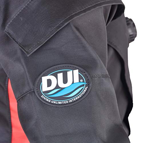 DUI Yukon II Men's Scuba Diving Drysuit Black Large-Tall