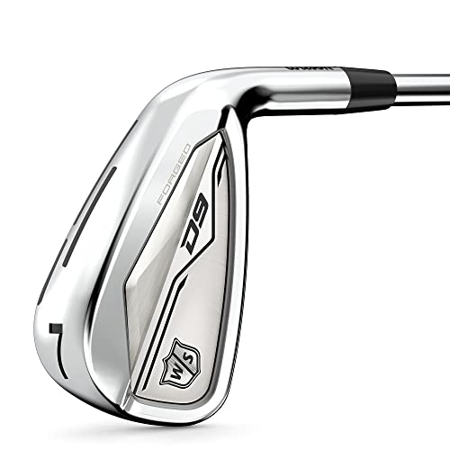 WILSON Wilson Staff D9 Forged Men's Steel Golf Irons Left Hand Stiff 5-PW GW Silver