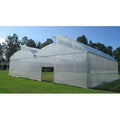 212 Main White Tropical Weather Shade Cloth with Grommets - 50% Shade Protection - 12 x 60 ft. Multicoloured