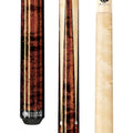 LUCASI Custom 58" Sneaky Pete Pool Cue with Upgraded Low Deflection Shaft, Birdseye Maple Natural