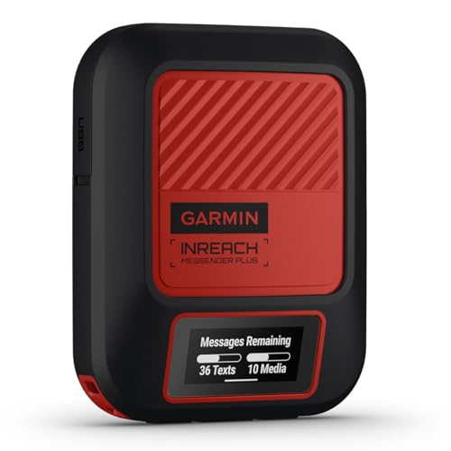 PlayBetter Garmin inReach Messenger Plus SOS Satellite Communicator +Gift Box Bundle