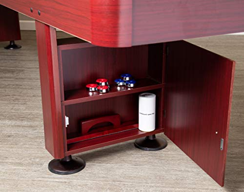 Hathaway Challenger Shuffleboard Table Dark Cherry Finish