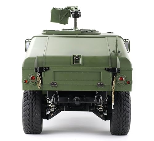 Integy HG-P408 1/10 4X4 RC Military H1 ARTR with 2.4GHz Remote, Sound & Light Upgrades