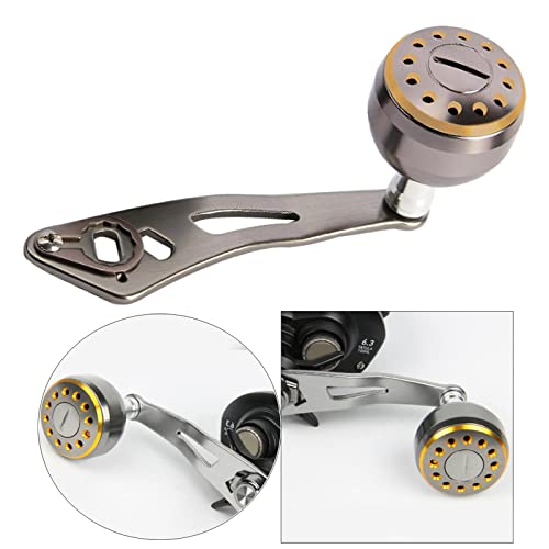 Colaxi Reel Rocker Arm Replacement Fishing Handle 32mm Silver