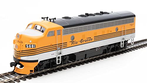 Walthers Mainline HO Scale EMD F7 A-B Set ESU Sound DCC Denver & Rio Grande Western Multiple Colors