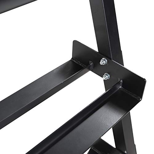 CAP Barbell Heavy-Duty 3-Tier Dumbbell Rack Black