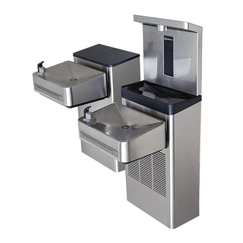 Haws Wall Mounted Drinking Fountain 1212S Stainless Steel