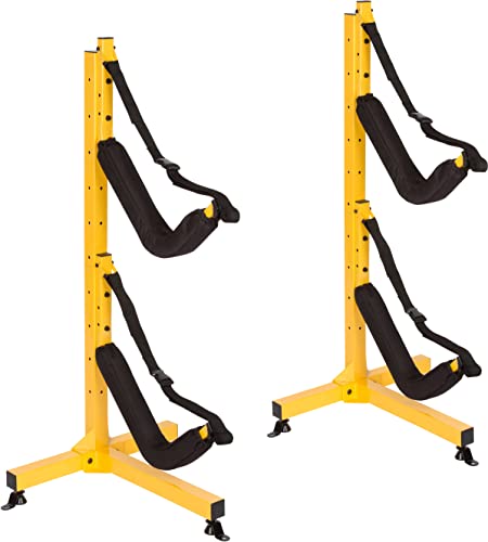 Suspenz Kayak Storage Rack Yellow