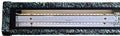 DABMAR LIGHTING DF-LED9408-VG-RGB Cast Aluminum Sign Fixture 94.25" 216 LEDs 72W 120V RGB Verde Green