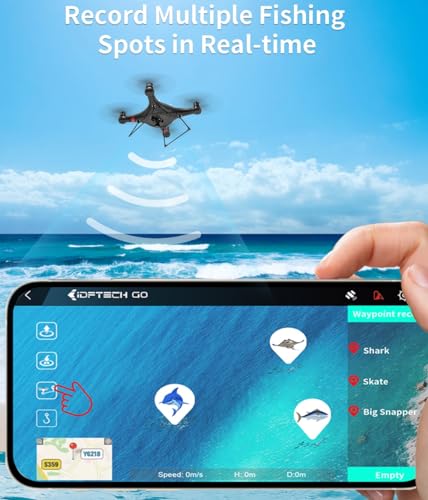 Camoro Ideafly Fishing Drone 3KG Payload 4K Camera Standard Set