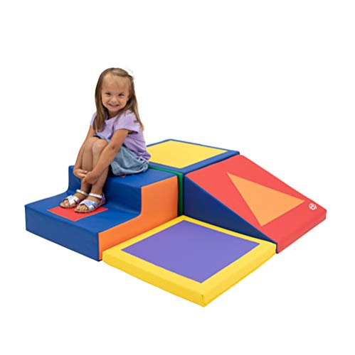 Children's Factory Shape and Play Climber 4-Piece Set Primary