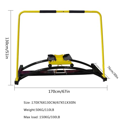 BailingDS Ski Machine Yellow