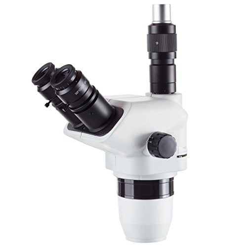 AmScope ZM290NT Trinocular Stereo Microscope Head 2X-90X Zoom White