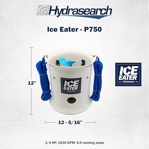 ICE EATER P750/25 Pond Deicer with 0.75 HP and 25 ft Power Cord