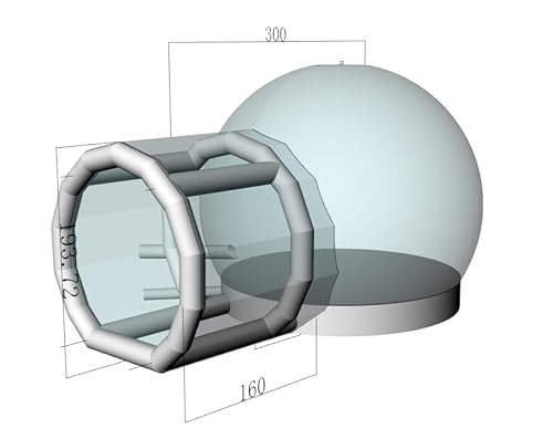 Alessia Cara Inflatable Bubble Bounce House Tent 10FT White