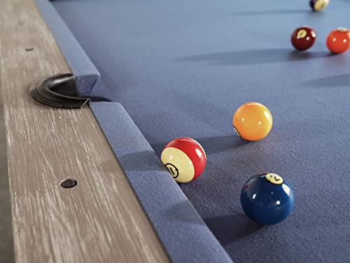 Empire USA Nixon Billiards - Huck Slate Billiard Pool Table Grey White Oak