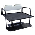 Performance Plus Carts Yamaha G14-G22 Rear Flip Seat Kit | Folding Steel Frame | White Cushions