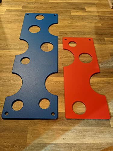 Custom Design Crafts Ninja Warrior Cheese Wall Obstacle Orange