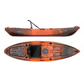 Vibe Yellowfin 100 Angler Sit-On-Top Fishing Kayak Wildfire