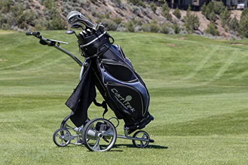 Cart-Tek Yellowstone Electric Golf Caddie Silver