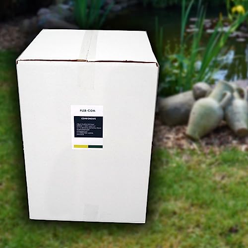 HALF OFF PONDS Savio Pond Free Waterfall Kit with MatrixBlox, 6100 GPH Pump, 10' x 30' PVC Liner Black
