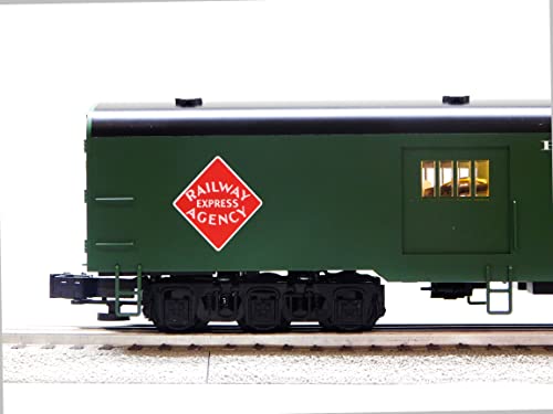 Generic Lionel VISIONLINE Railway Express Agency Horse Car #812 O Gauge Natural Color