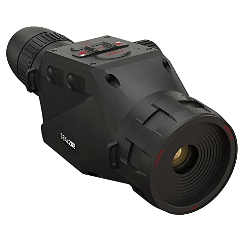 ATN OTS 4T Thermal Viewer 1.25-5x 384x288 Full HD Video WiFi Smartphone Control Black