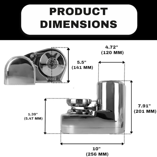 South Bend Components S612 Horizontal Windlass Anchor System 600W 12V DC Stainless