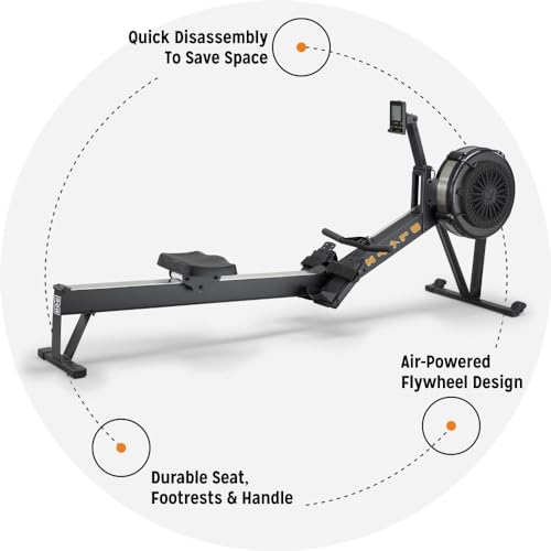 Bells of Steel Blitz Air Rower Black