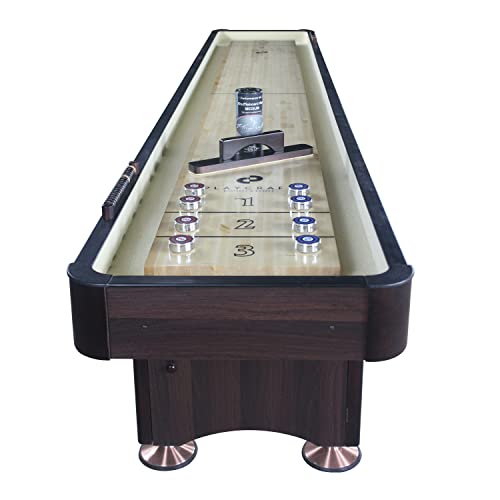 Playcraft Woodbridge 12' Shuffleboard Table Espresso