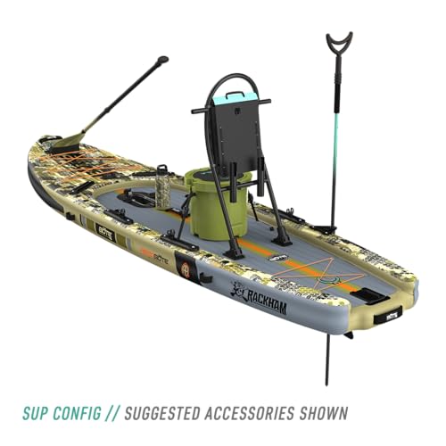 BOTE Rackham Aero Inflatable Fishing Paddle Board 12'4" Verge Camo